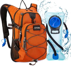 Hydration Backpack 20L with Water Bladder 2L, Large Storage Hiking Daypack for Men Women, Lightweight Insulation Water Backpack for Biking, Running, Skiing, Trekking, Camping