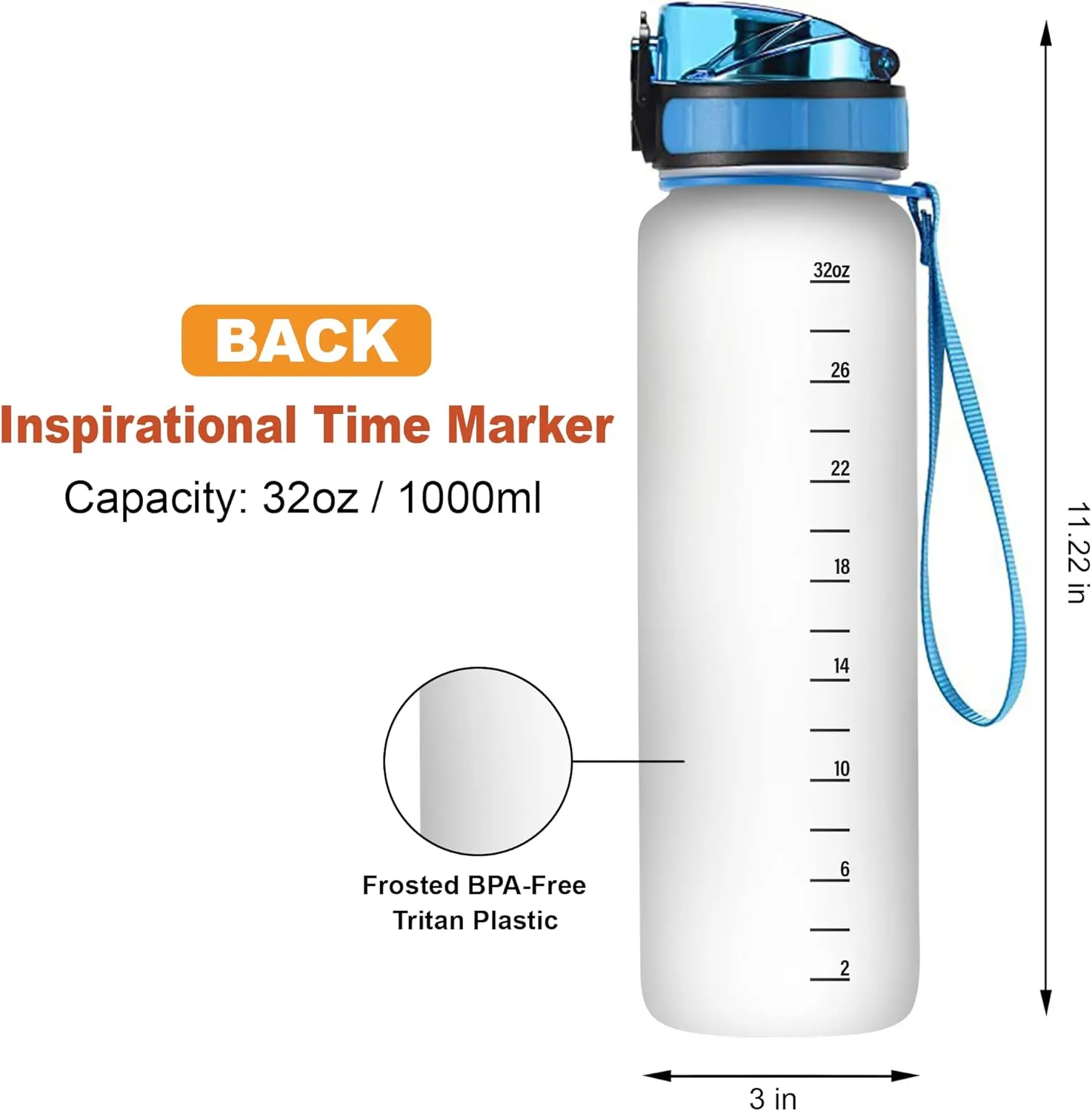 Hyturtle Personalized Seals Lovers 32 Oz 1Liter Motivational Water Bottle With Time Marker, Just A Girl Who Loves Seals, Sea Animal Lovers Gifts For Women, Girl On Birthday, Christmas