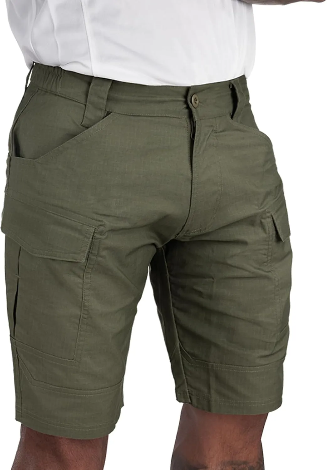 IDOGEAR Men's Tactical Cargo Shorts, Quick-Dry, Multipocket, Lightweight, Breathable, Camo, Summer Hiking, Fishing, Cycling