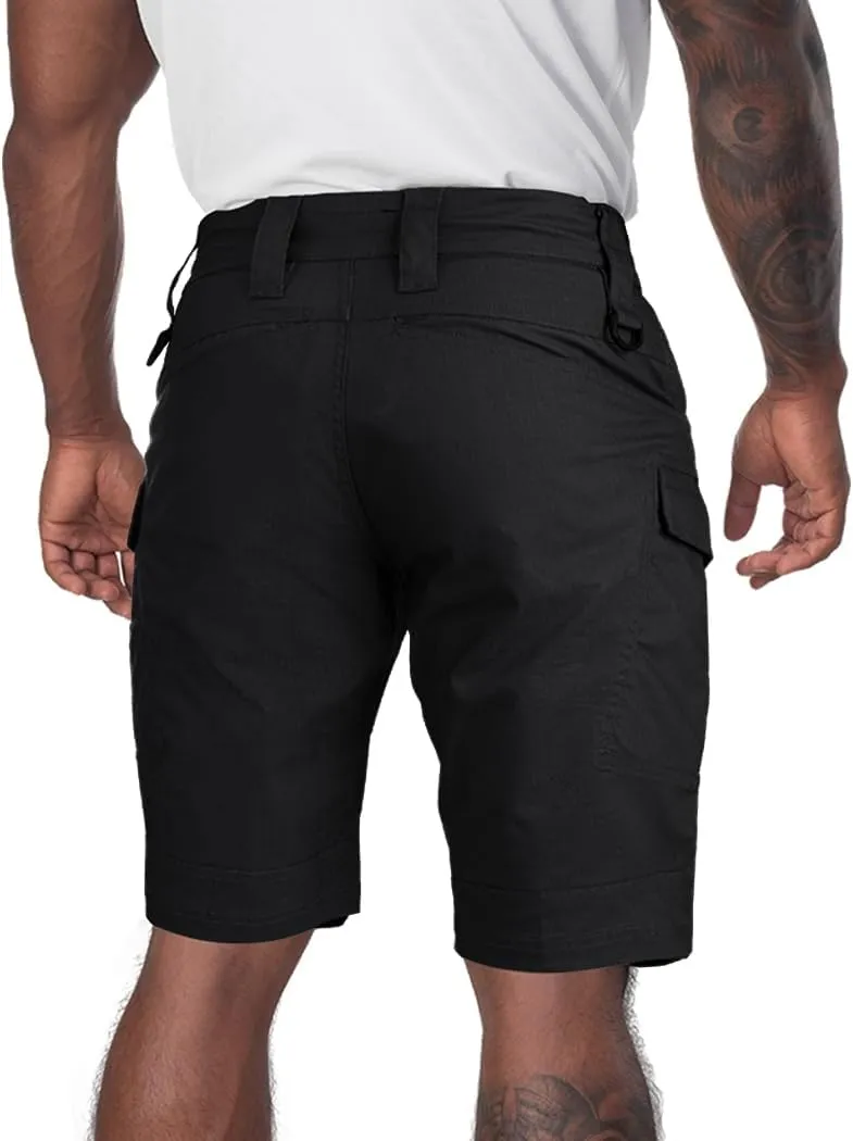 IDOGEAR Men's Tactical Cargo Shorts, Quick-Dry, Multipocket, Lightweight, Breathable, Camo, Summer Hiking, Fishing, Cycling