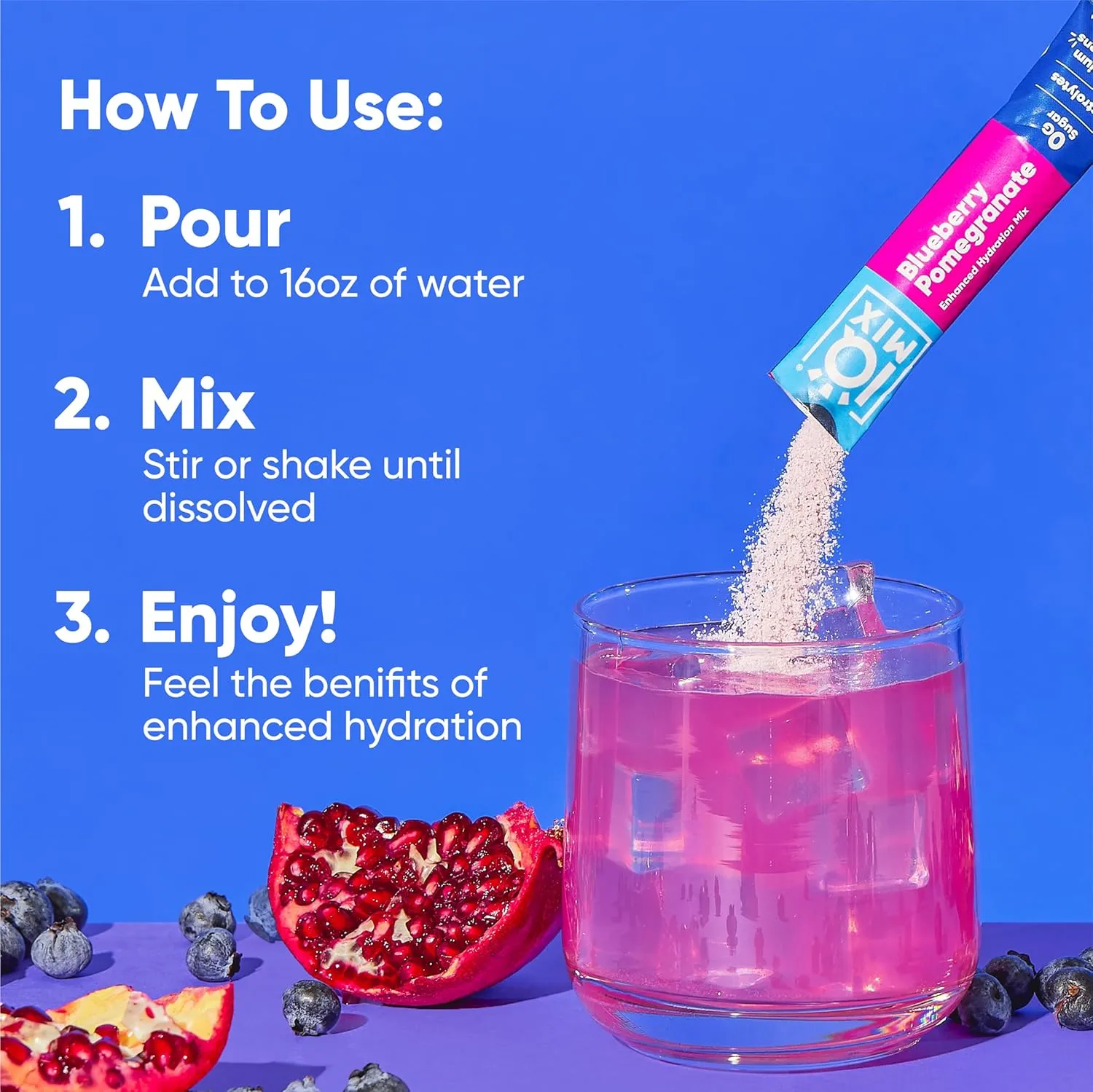 IQMIX Hydration Electrolyte Powder – 4-in-1 Formula for Hydration, Mental Clarity, Mood and Recovery – Sugar-Free Drink Mix, Keto, Magnesium L-Threonate, Lion’s Mane – 20 Count Variety Pack