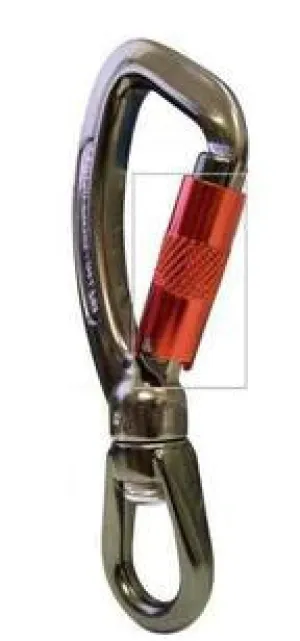 ISC Twister SuperSafe Swivel Eye Carabiner