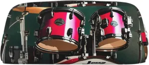 Jazz drum Print Versatile Storage Pouch Makeup Bag Travel Office Small Items Organizer Bag