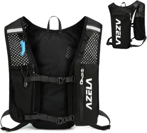 JEELAD 5L Hydration Backpack with 1.5L Water Bladder for Hiking Trail Running Gear Cycling Marathon