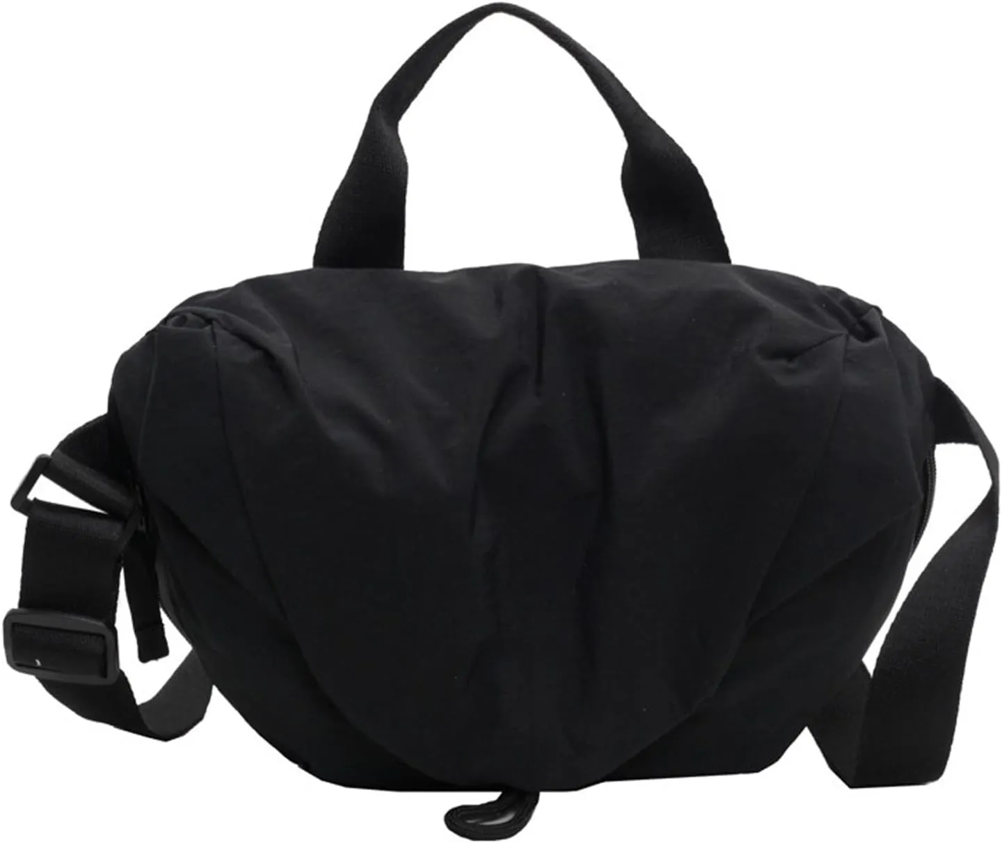 KARRESLY Crossbody Crescent Bag for Women Men Trendy Small Shoulder Purse Dumpling Bag Casual Handbag Adjustable Strap
