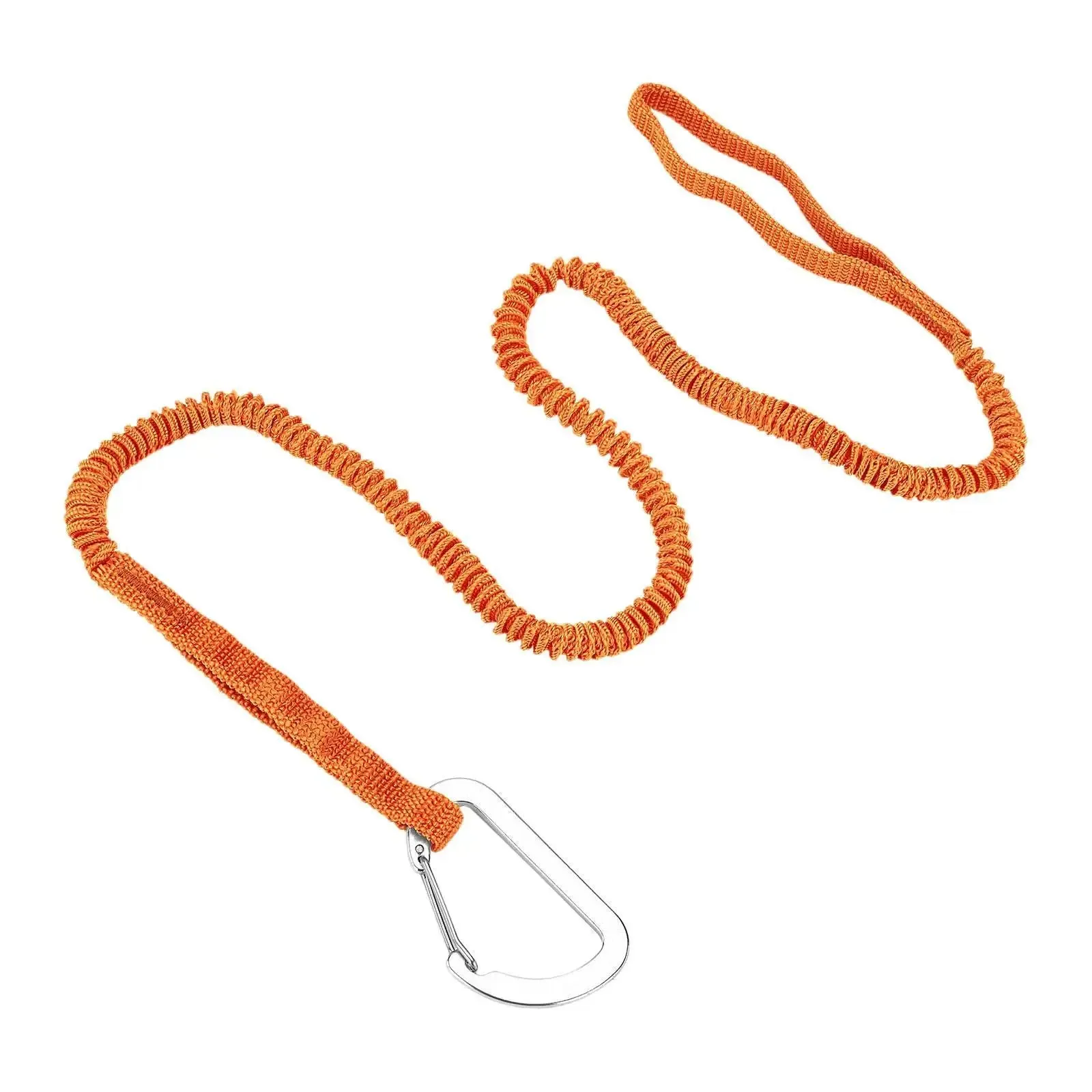 Kayak Paddle Leash Paddle Keeper Fishing Pole Tether with Carabiner Lightweight Kayak Rod Leashes for Canoeing Rafting Surfing