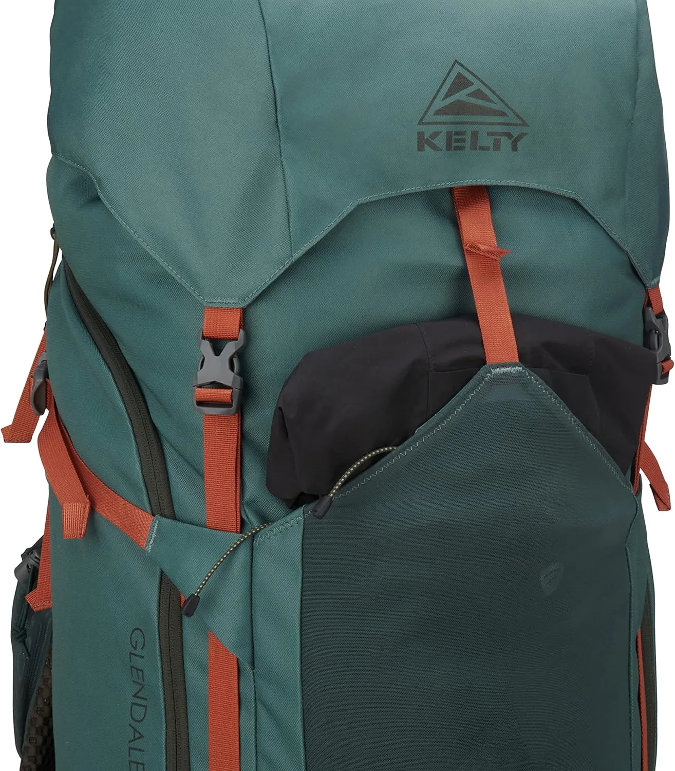 Kelty Glendale 85L – 105L Multiday Backpacking and Thru Hiking Pack, Fit Plus Suspension, Shoulder Strap Pockets, Customized Fit, Long Haul Backpack, 2023 (Duck Green, 85L)