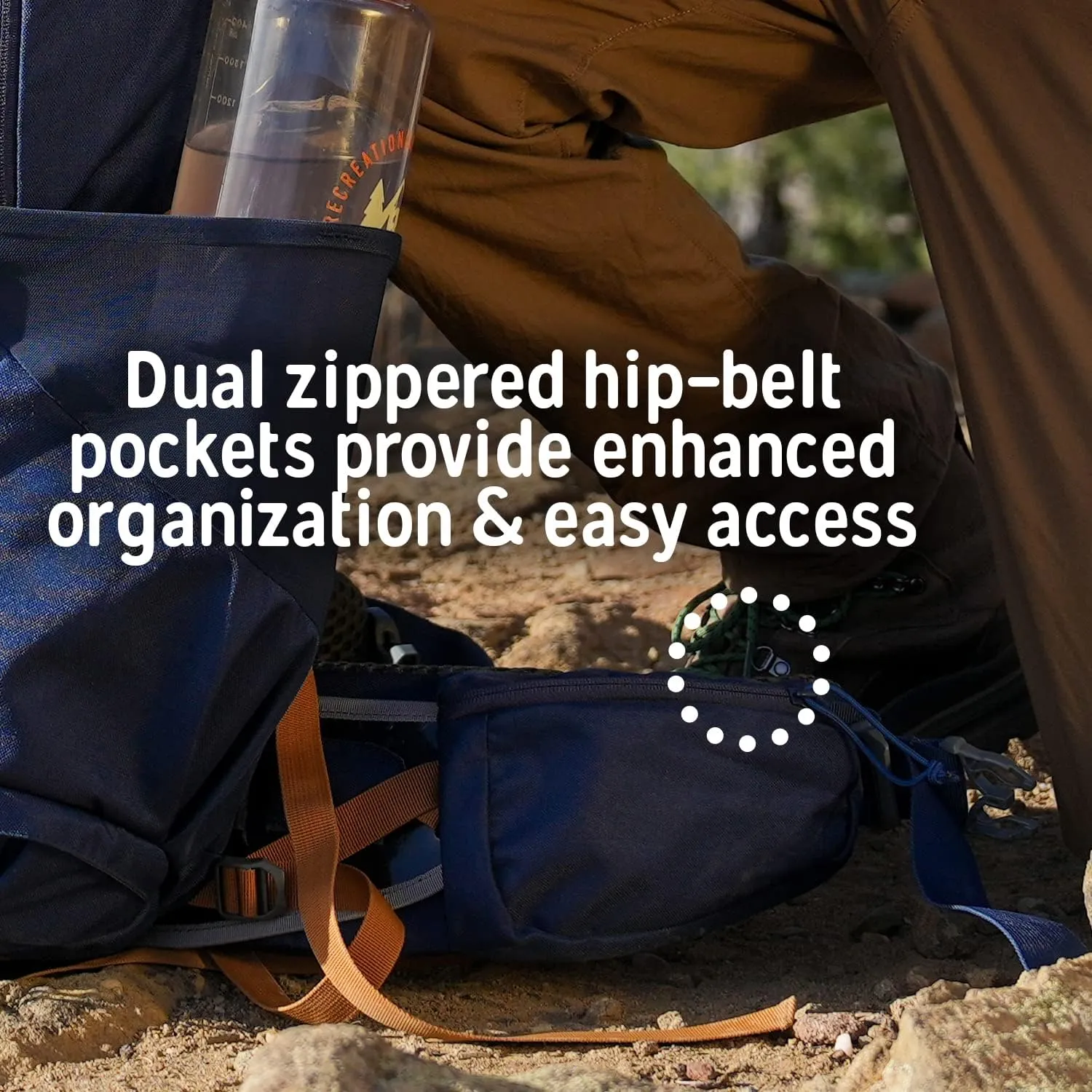 Kelty Glendale 85L – 105L Multiday Backpacking and Thru Hiking Pack, Fit Plus Suspension, Shoulder Strap Pockets, Customized Fit, Long Haul Backpack, 2023 (Duck Green, 85L)
