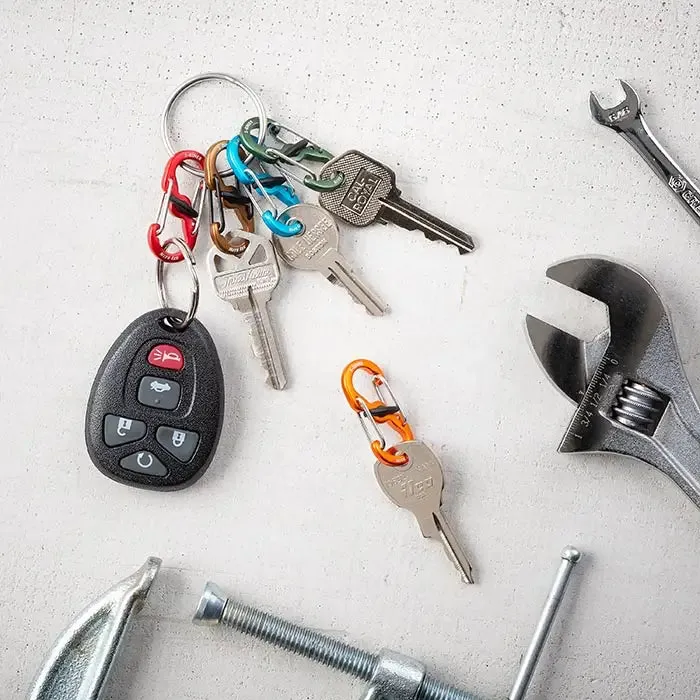 Keyring Locker S-Biner Plastic
