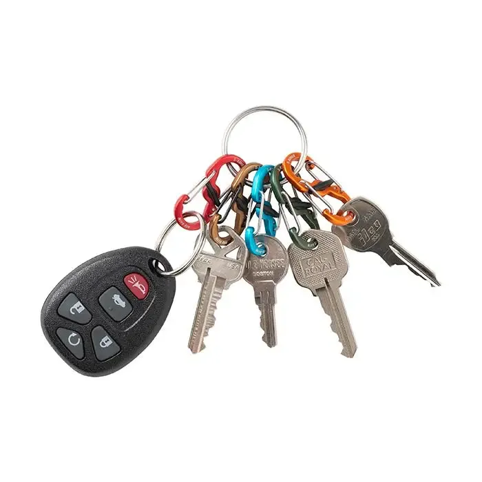 Keyring Locker S-Biner Plastic