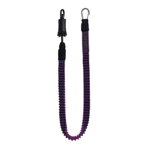 Kite Safety Leash Long - Purple/Grey