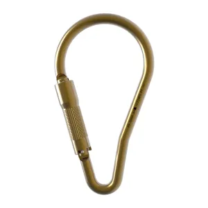 Kwiklock Scaffold Hook Carabiner, ANSI Steel