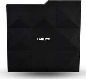 Laruce Compact Mirror, Dual-Sided with 5X Magnification, Travel-Friendly Makeup Essential, 3" W x 3.25" L (Folded)