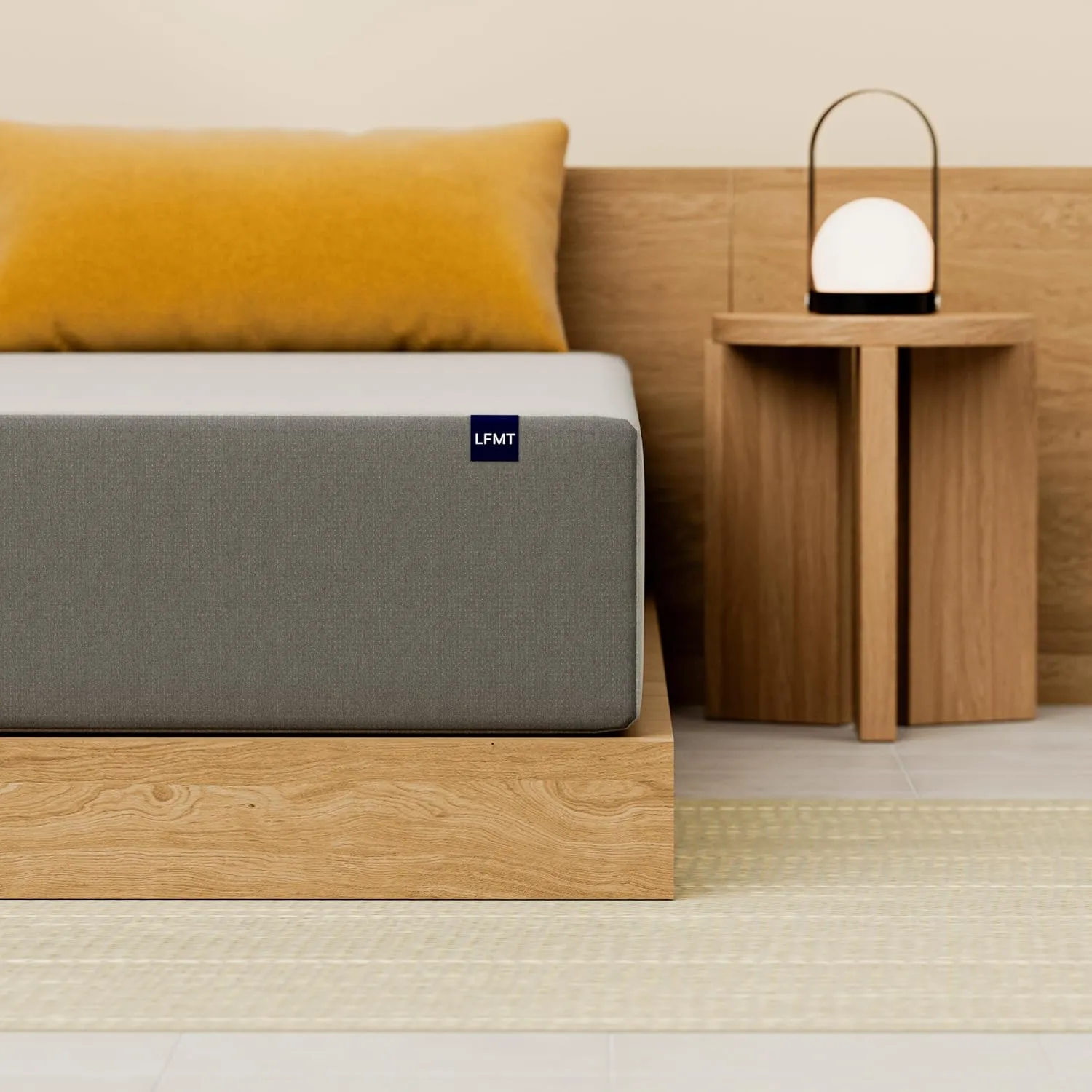 LIFEMENT Basic Graphite Infused Memory Foam Mattress, Medium Firm, Fiberglass Free, Pressure Relief, Safe & Certified Foams & Cover, 10-Year Warranty