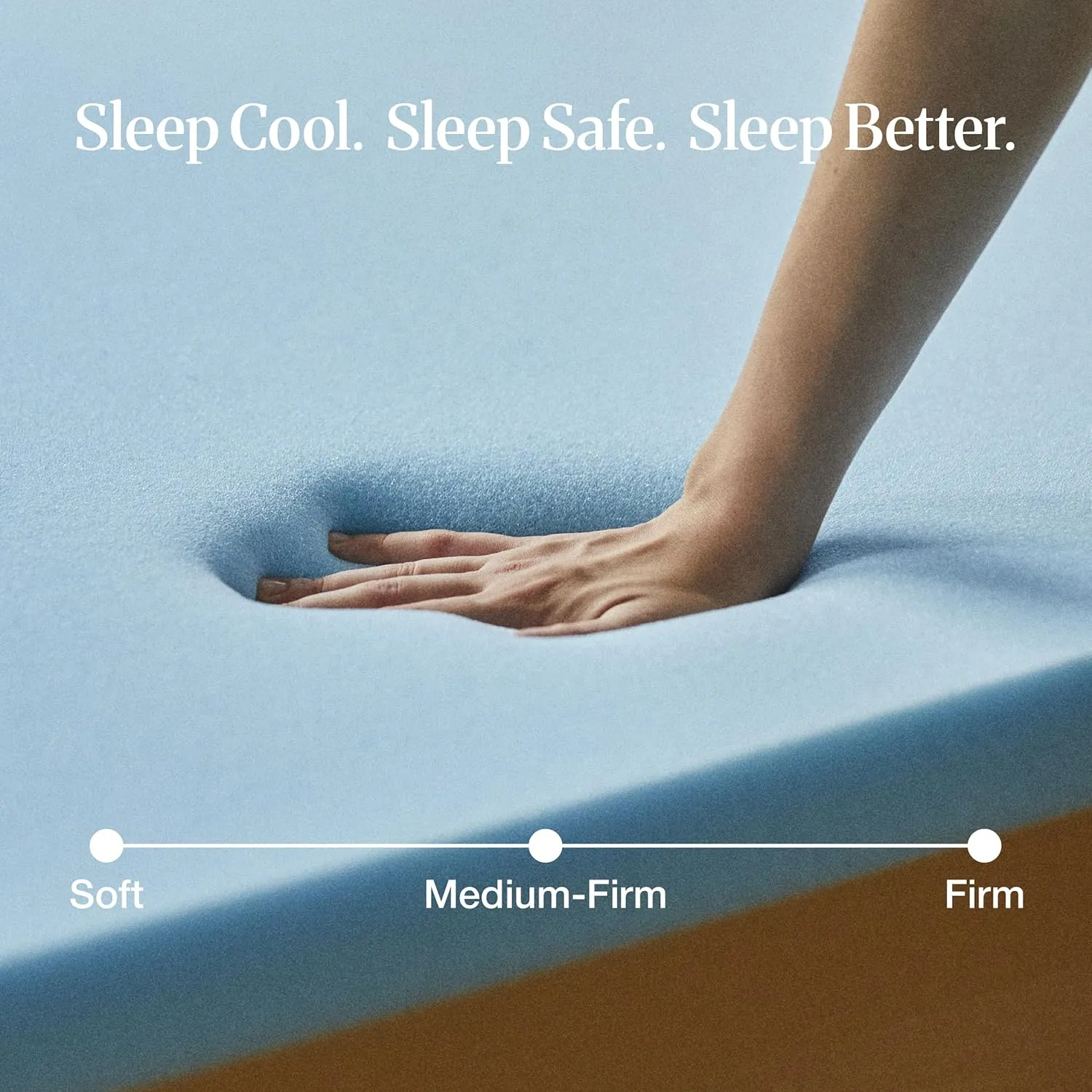 LIFEMENT Basic Graphite Infused Memory Foam Mattress, Medium Firm, Fiberglass Free, Pressure Relief, Safe & Certified Foams & Cover, 10-Year Warranty