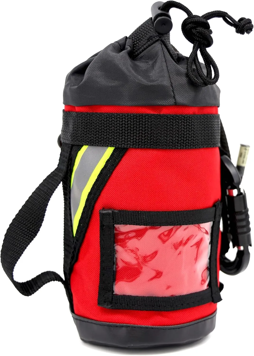Lightning X Fire Rescue Personal Escape Rope Bag Bail Out Kit w/ 40' x 8mm Rope & Carabiner NFPA