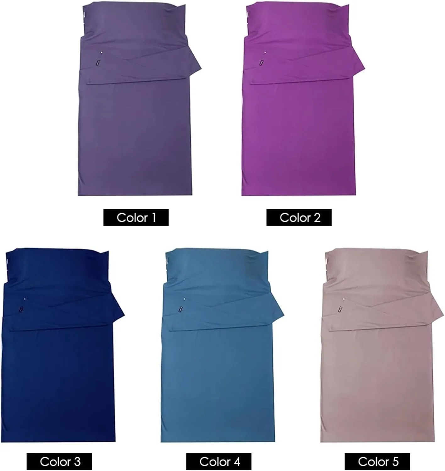 Lightweight Sleeping Bag Liner Sleeping Sack Outdoor Hotel Travel Sheet Camping Mat Equipment