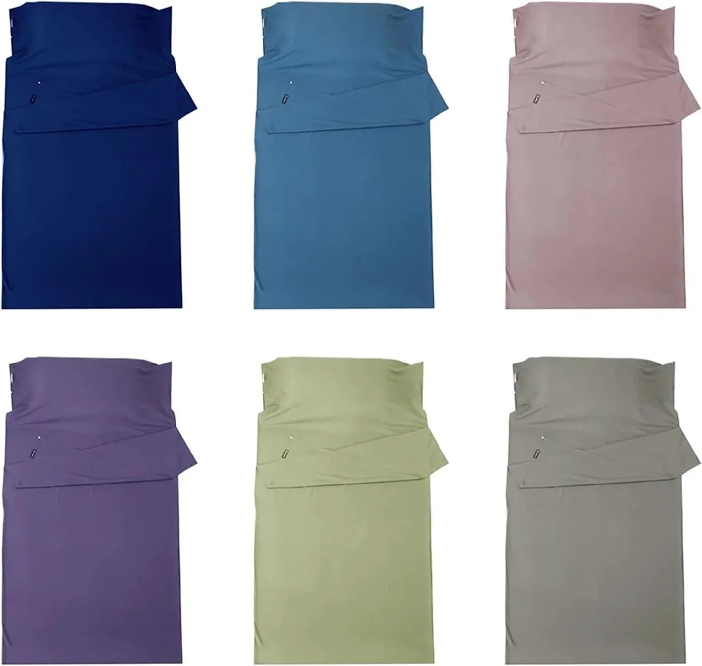Lightweight Sleeping Bag Liner Sleeping Sack Outdoor Hotel Travel Sheet Camping Mat Equipment