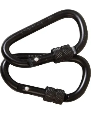 Locking Carabiner Pair