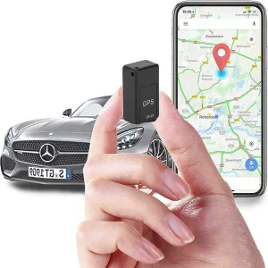 Magnetic Mini GPS - GPS Tracker for Vehicles,Real Time Car Locator Tracker GPS Tracking Device, Mini Magnetic GPS Real time Car Locator, Full USA Coverage, No Monthly Fee,for Vehicle/Car/Person Model