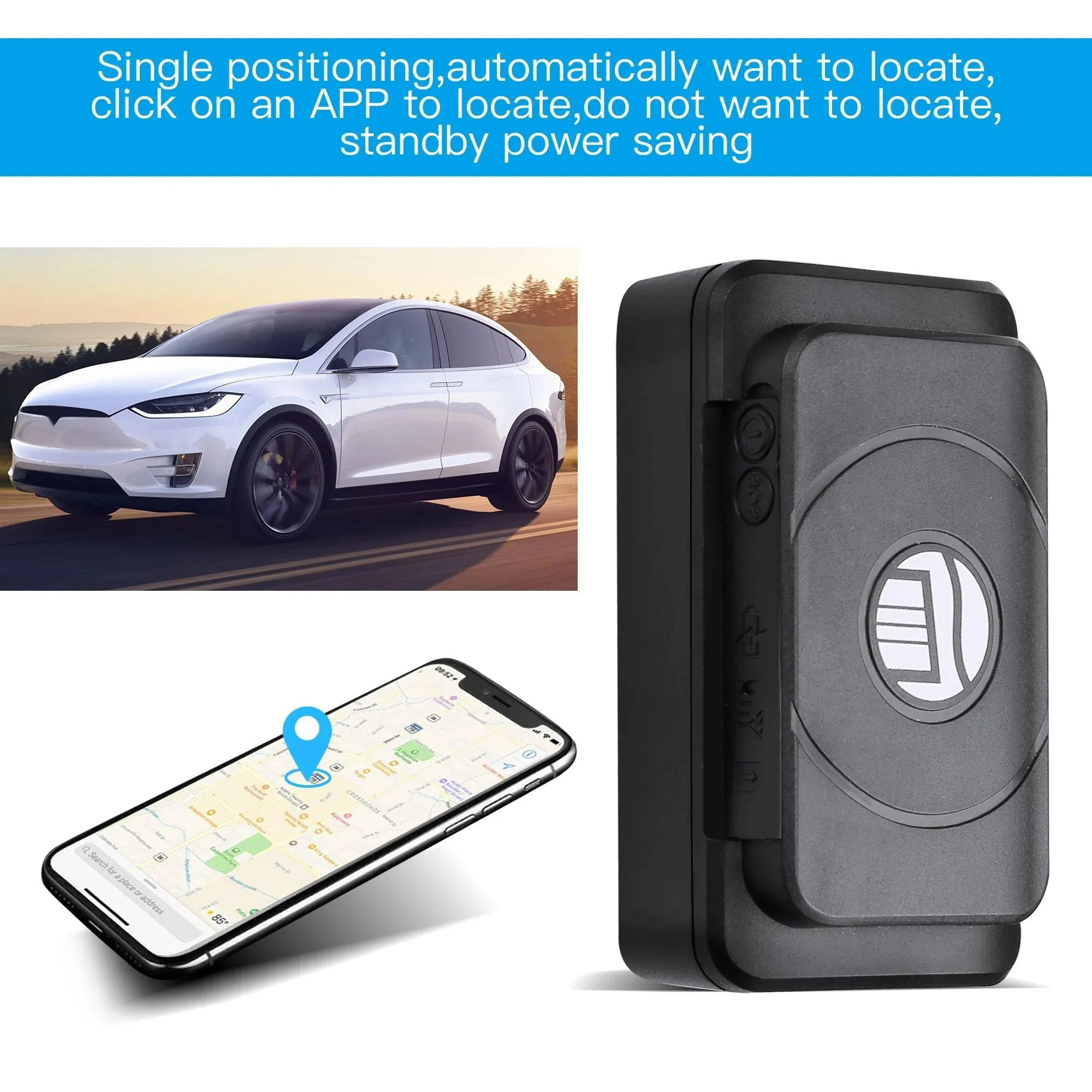 Magnetic Mini GPS Tracker Car Kid GSM GPRS Real Time Tracking Locator Hidden Spy