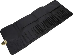 MAVIS LAVEN Makeup Brushes Organizer Bag Portable Makeup Brush Container Waterproof Storage Bag Case Makeup Brush Rolling Case Pouch Holder(02)