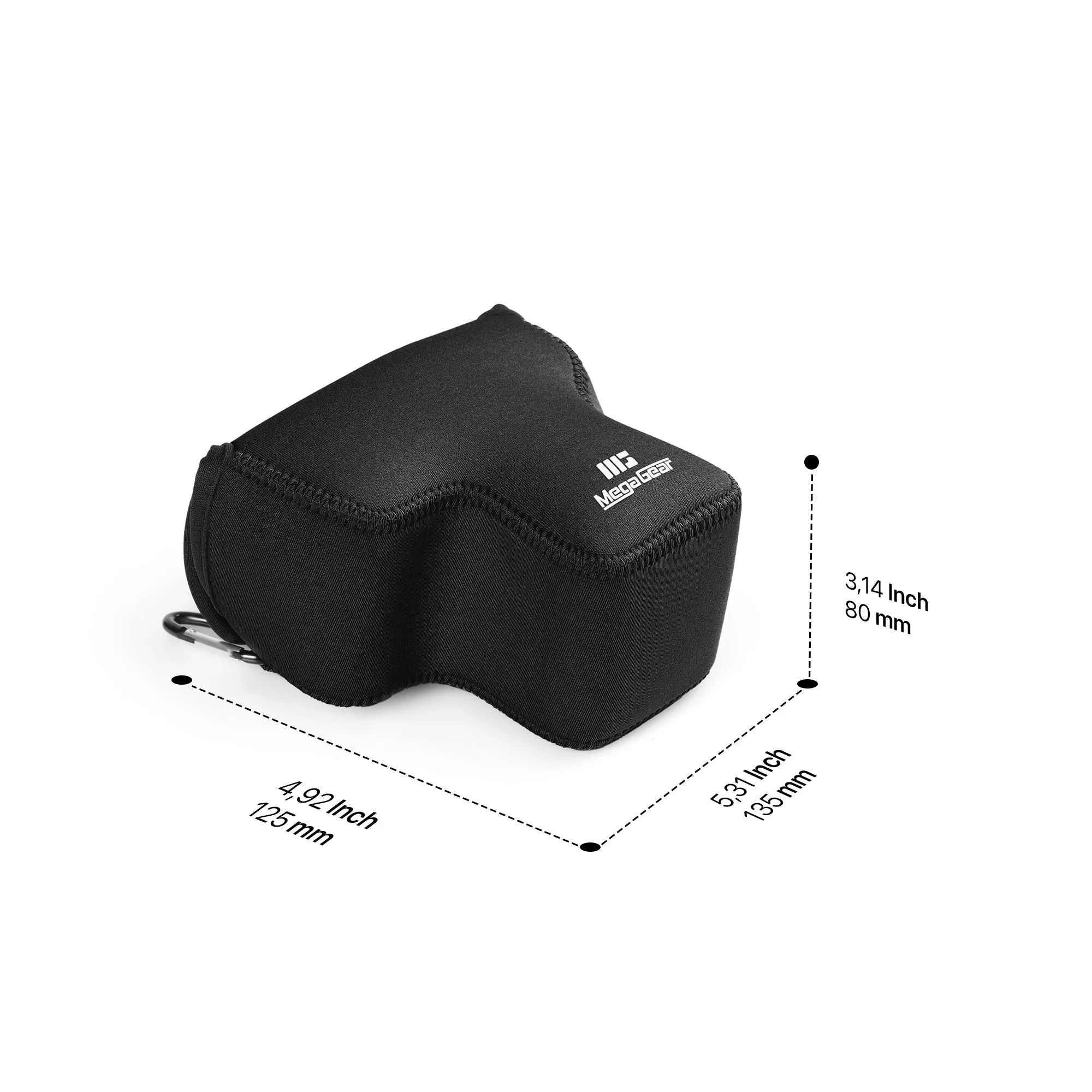 MegaGear Fujifilm X-S20 (18-55mm) Stylish and Protective Neoprene Camera Case