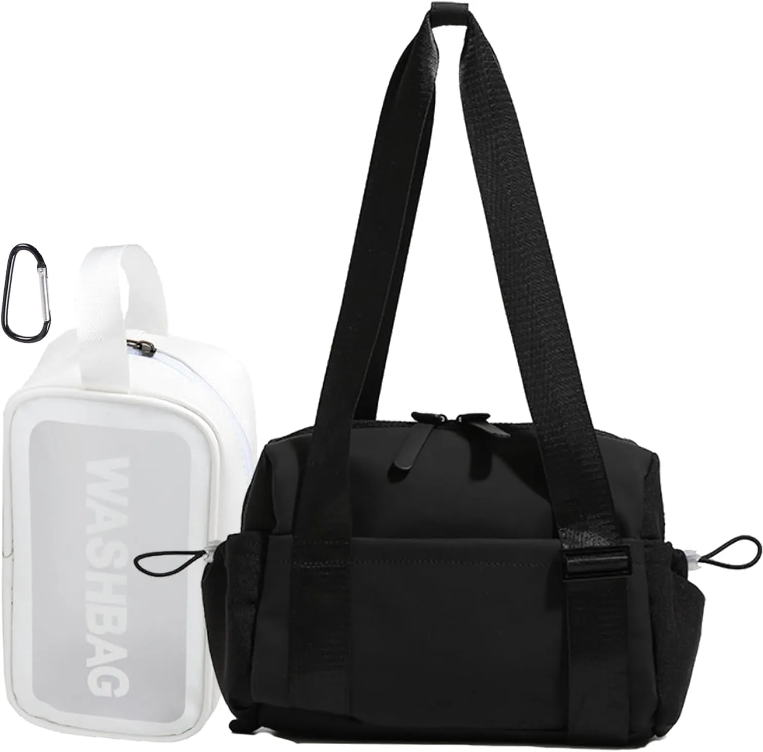 Mini Gym Bag for Women, Small Tote bag with Wet Compartment and Toiletry Bag for Yoga, Pilates, Swimming
