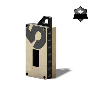 MiniTrekker LoRa Off-Grid Communicator - Compact, ATAK Enabled, 915 MHz LoRa ESP32 GPS, Mesh Connectivity, Rugged Design for Hiking, Camping, and Outdoor Adventures (Desert Sand)