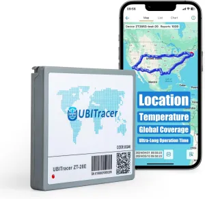 Multi-Sensor GPS (Business Edition): Location   Temperature. Up to 5-Year Battery Life. Vehicle Tracker. Monitor Trailer, Equipment, Cold Chain, Pallet. Subscription Required.