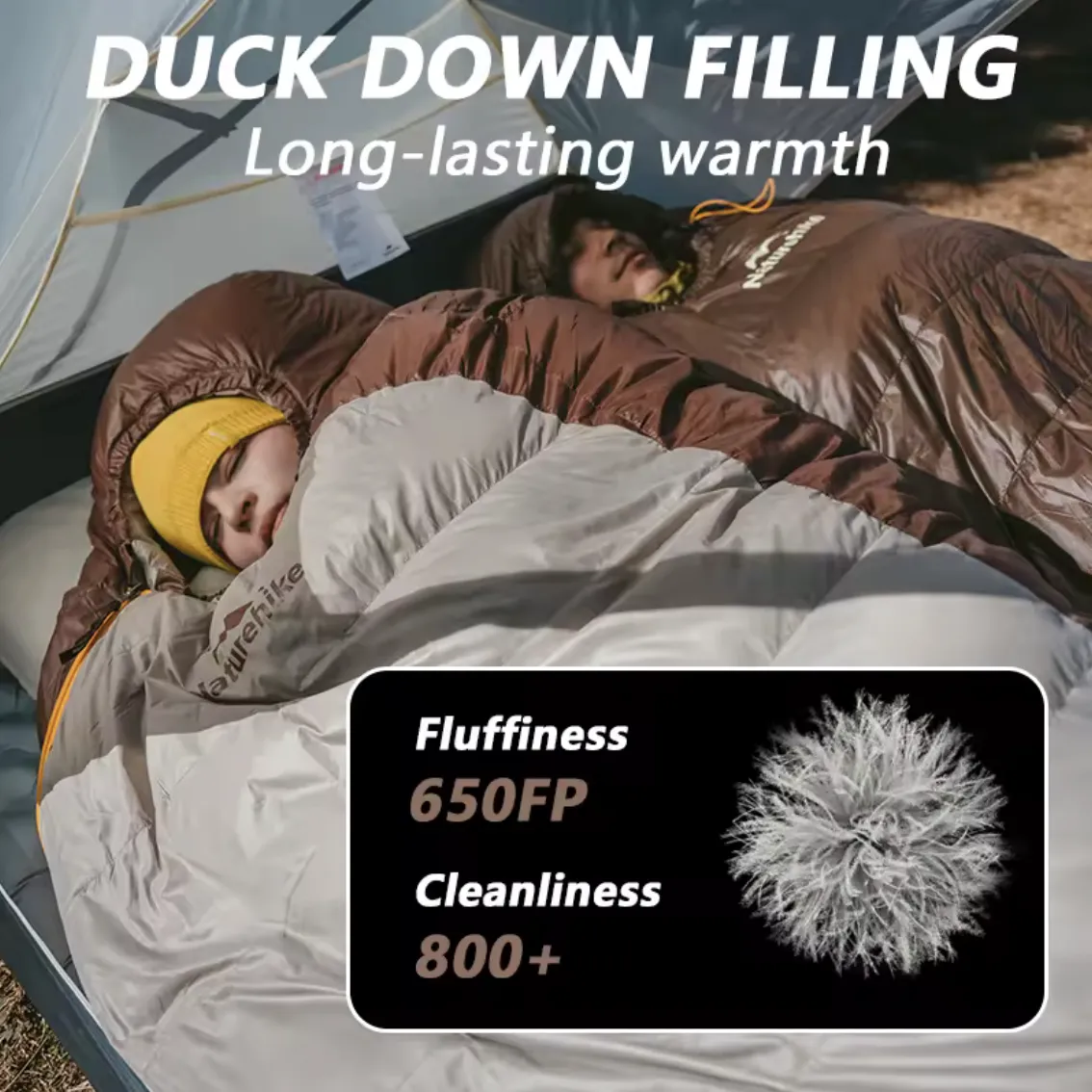 Mummy Bag Snowbird SP400 Down Sleeping Naturehike Only today Premium at a great