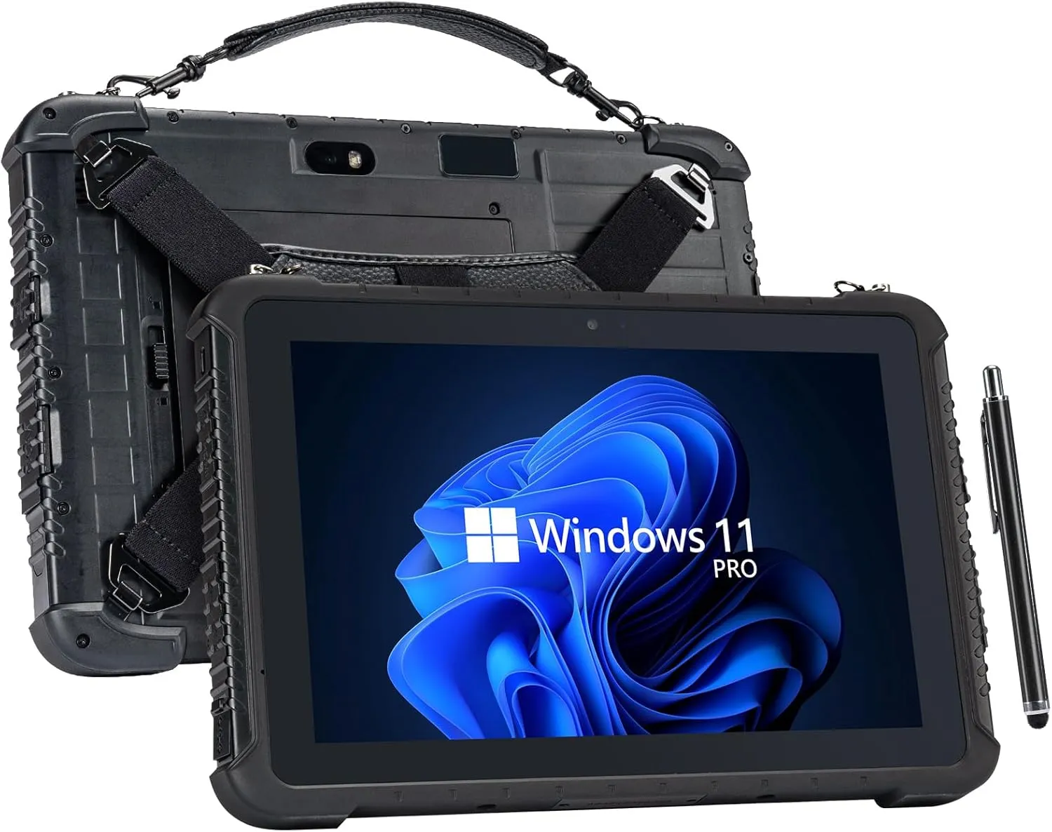 MUNBYN Rugged Tablet IRT08, 10.1 inch Windows Tablet, Windows 11 Pro, 8GB 128GB, Intel N5100,Sunlight Readable, 4G LTE GPS Heavy Duty Industrial Outdoor Work PC, BT5.1 Wi-Fi, 2Y Protection