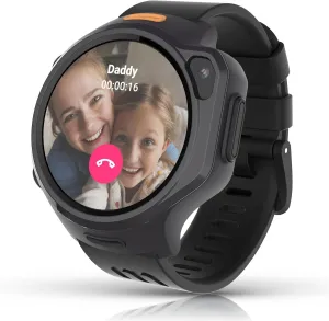 myFirst Fone R2 Kids Smartwatch with eSIM Video Calls Messaging Real-Time GPS Tracking SOS Button Safety Alerts School Mode Music Player Ages 5-12, For USA & Canada Gift for Boys & Girls (Acai Purple)