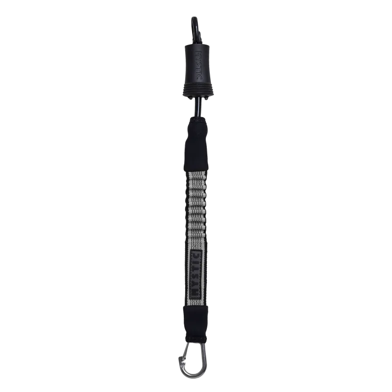 Mystic Kite Safety Leash Short-Black/White