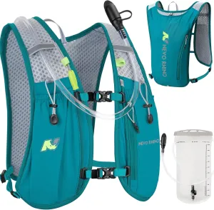 N NEVO RHINO Running Vest,Hydration Vest 5.5L with 1.5L Water Bladder,Lightweight Hydration Pack Water Backpack for Hiking Race