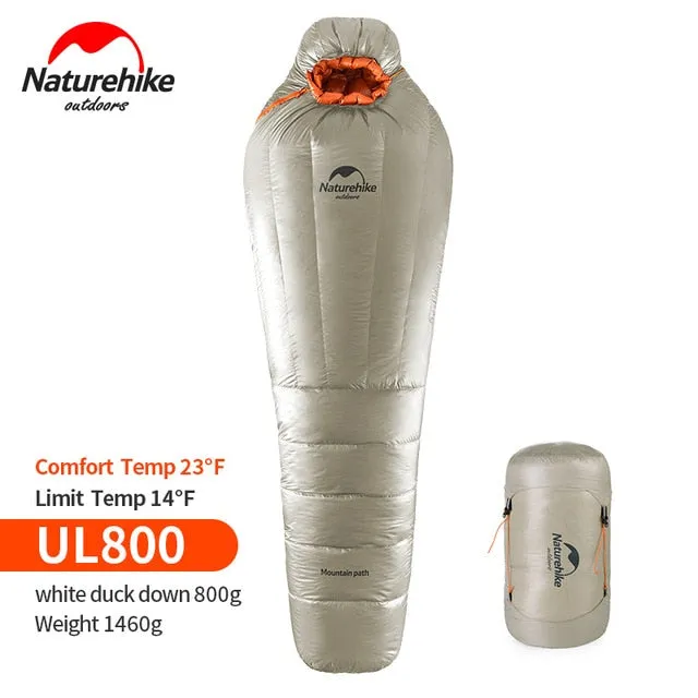NatureHike Camping Equipment Goose Down Sleeping Bag