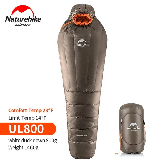 NatureHike Camping Equipment Goose Down Sleeping Bag