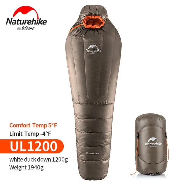 NatureHike Camping Equipment Goose Down Sleeping Bag