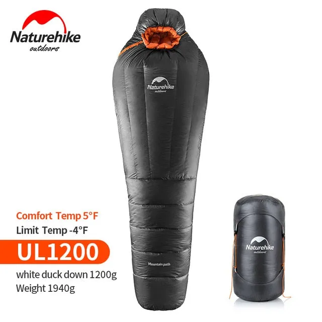 NatureHike Camping Equipment Goose Down Sleeping Bag