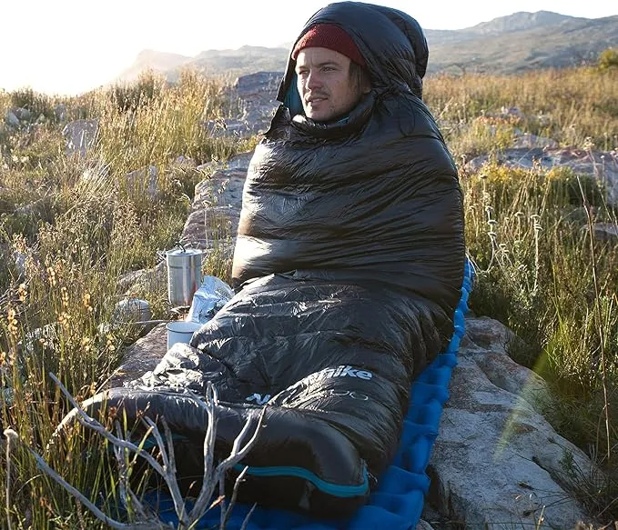 Naturehike Ultralight Down Cold Weather Sleeping Bag, 750/550FP Compact Sleeping Bag 3-4 Season for Adults & Kids, Waterproof - Backpacking, Camping, Hiking, Traveling with Compression Sack