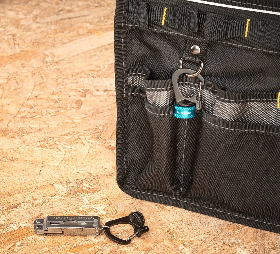 Nite Ize SlideLock 360 Magnetic Locking Dual Carabiner