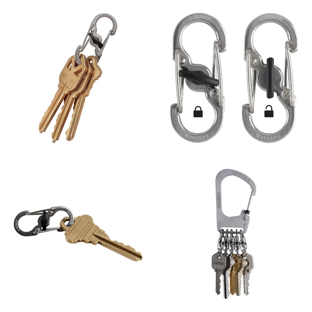 Nite Ize SlideLock® KeyRack™ Stainless Steel