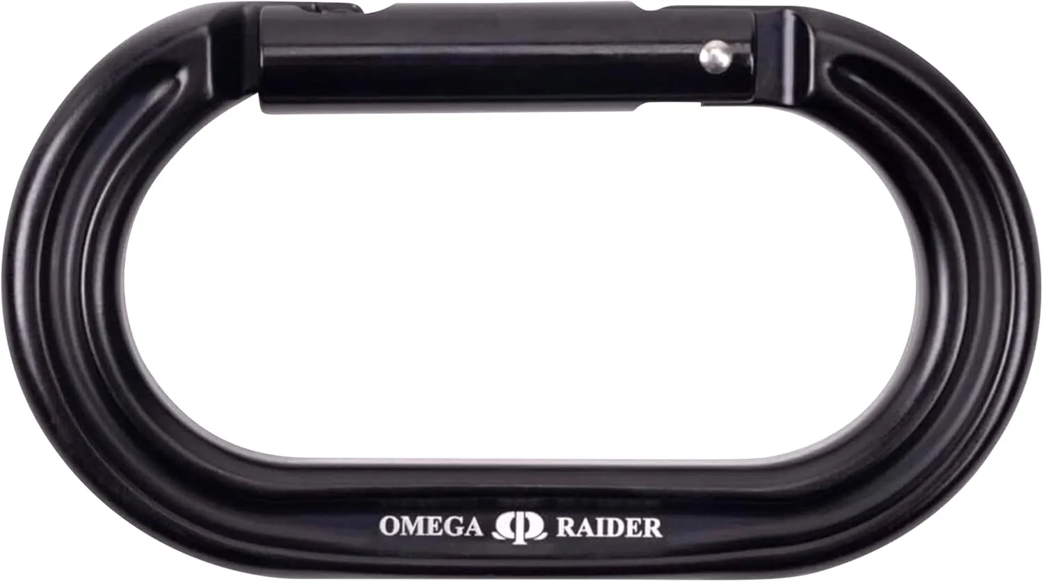 Omega Pacific Raider Aluminum Keylock Straight Gate Carabiner - Arborist, Outdoor, Adventurer, and Rescue Gear