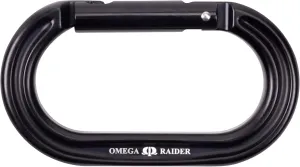 Omega Pacific Raider Aluminum Keylock Straight Gate Carabiner - Arborist, Outdoor, Adventurer, and Rescue Gear