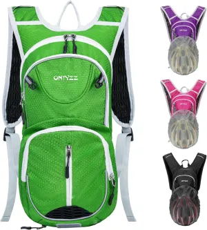 ONTYZZ Bicycle Backpack 12L Unisex Nylon Waterproof Bicycle Shoulder Rucksack Travel Backpack