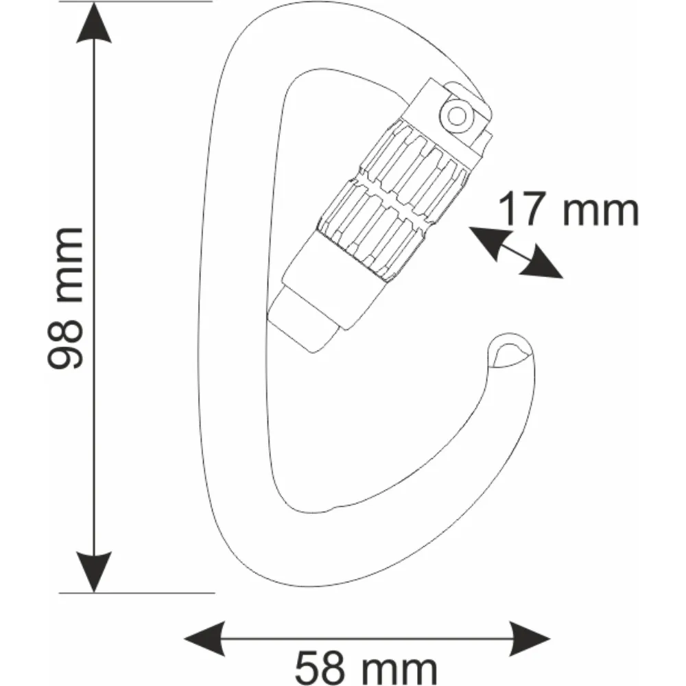 Orbit 2Lock Carabiner