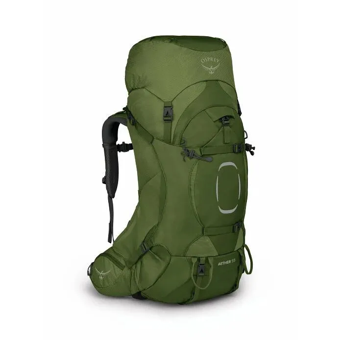 Osprey AETHER™ 55 Men's Backpack Garlic Mustard Green