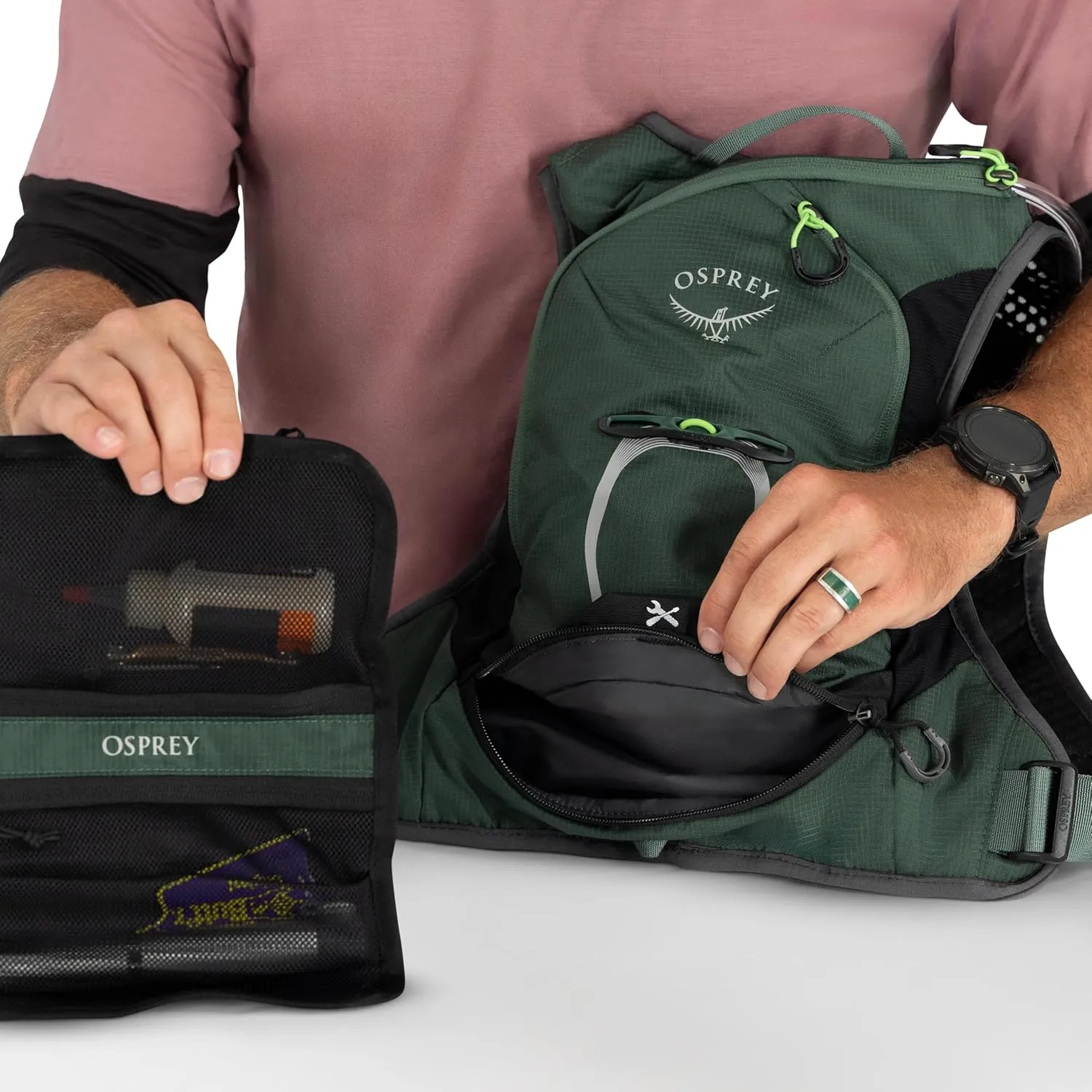 Osprey Escapist Velocity 6L Bike Vest Hydration Backpack with Hydrualics Reservoir