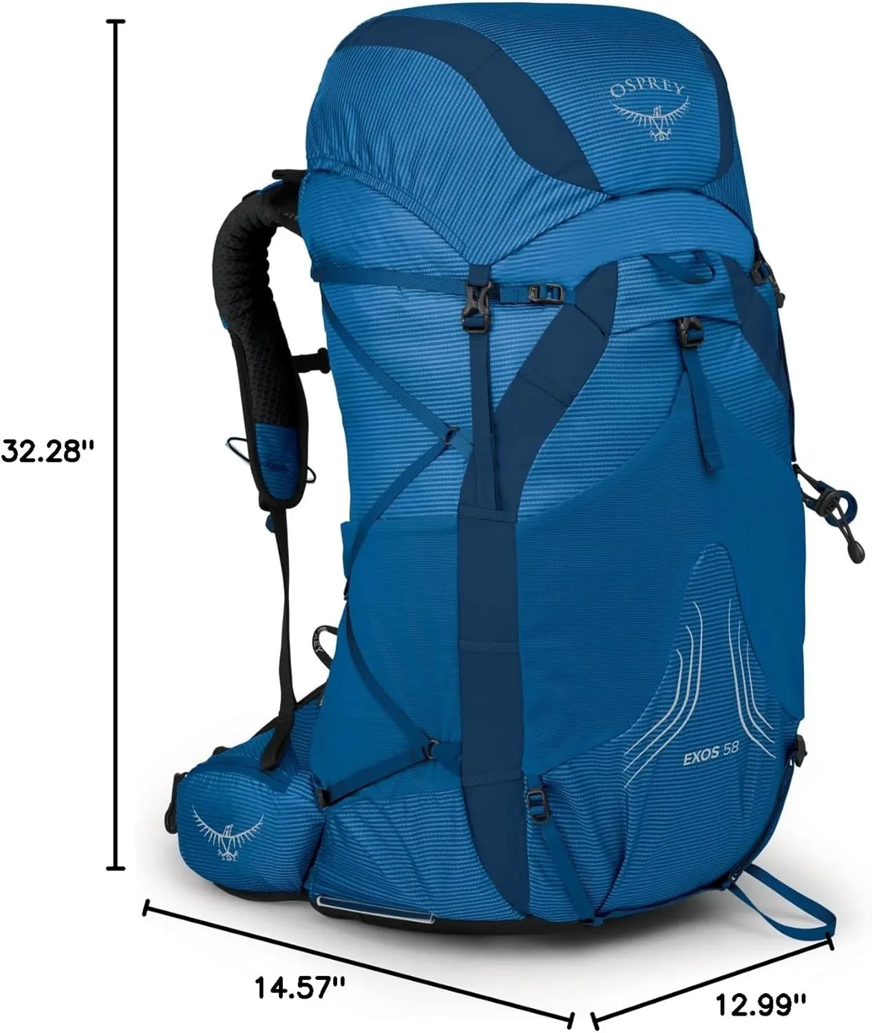 Osprey Exos 58 Men's Ultralight Backpacking Backpack