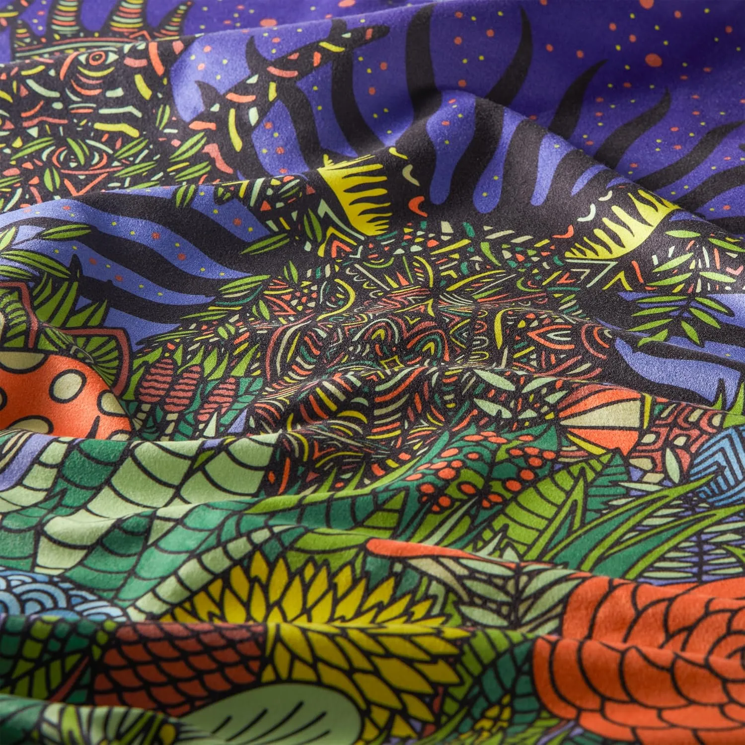 PackTowl Personal Ultralight Microfiber Camping and Travel Towel, Mystic Moose Print, Body
